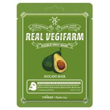 SUPER FOOD REAL Máscara facial de abacate VEGIFARM