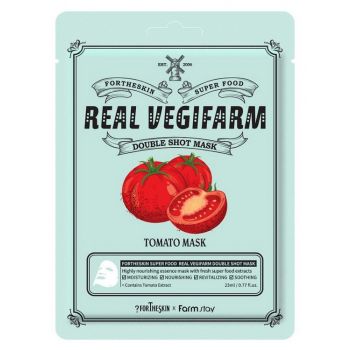 SUPER FOOD REAL VEGIFARM Tomate Máscara Facial