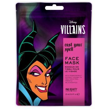 Máscara facial da Malévola dos Vilões da Disney