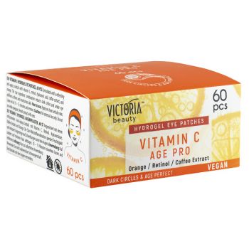 Patches para os olhos em hidrogel de vitamina C
