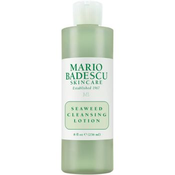 Loção de limpeza com algas marinhas