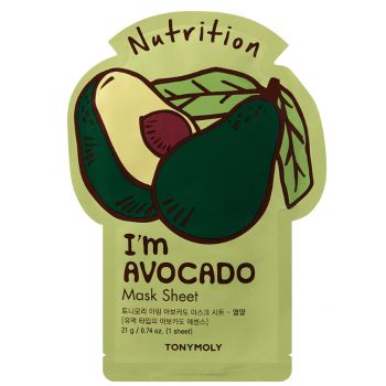 Máscara de Abacate Máscara de Nutrição Facial