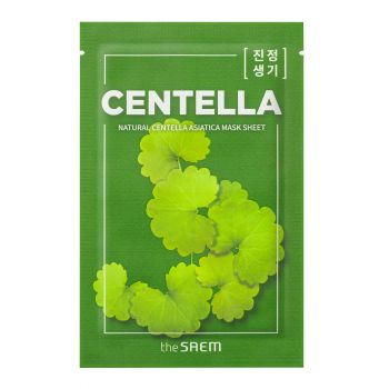 Máscara de pennywort asiática