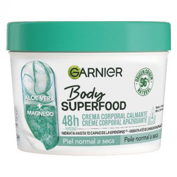 Body Superfood Creme Corporal Suavizante com Aloé Vera e Magnésio