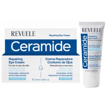 Reparação do contorno dos olhos com ceramidas