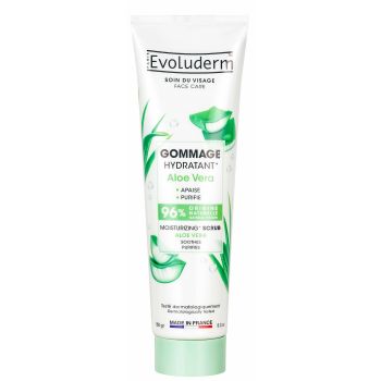 Esfoliante facial hidratante com Aloé Vera