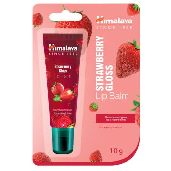 Bálsamo labial com Brilho de Fresa