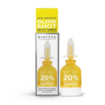 Glow Shot Vitamina C Tratamento Sérum Facial Iluminador e Luminador