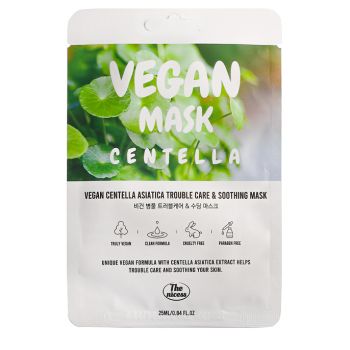 Máscara Efeito Boa Rosto e Calmante Vegan Centella Asiatica