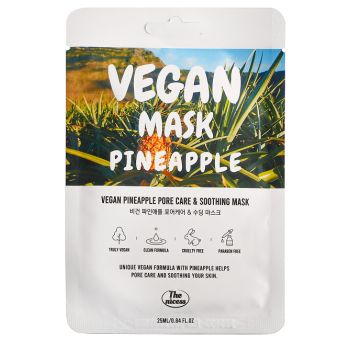 Máscara facial Vegan Pineapple Pore Care & Smoothing Mask