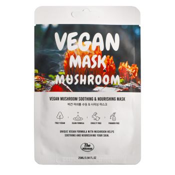 Máscara facial Vegan Mushroom Soothing & Nourishing Mask