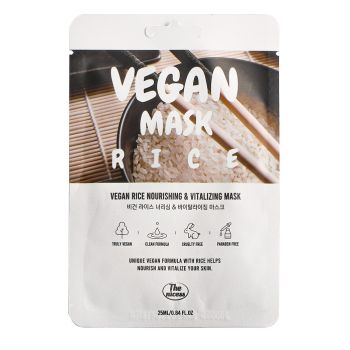 Máscara facial Vegan Rice Nourishing & Vitalizing Mask
