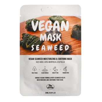 Máscara facial Vegan Seaweed Moisturizing & Soothing Mask