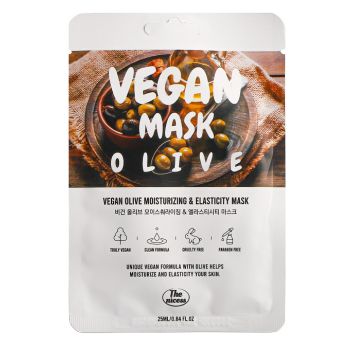 Máscara facial Vegan Olive Moisturizing & Elasticity Mask