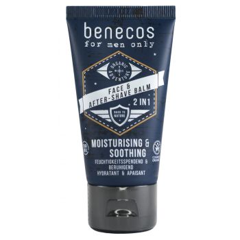 Benecos Para homem depois de barbear bálsamo para homem