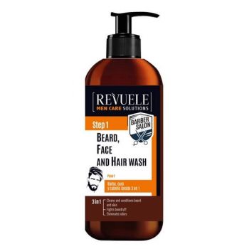 Gel 3 em 1 para a barba, cabelo e rosto