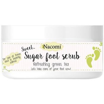 Esfoliante de pés com açúcar
