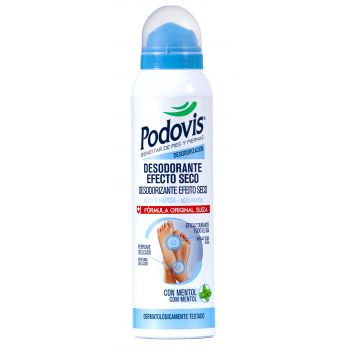 Desodorante do pé de efeito seco