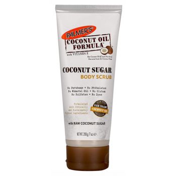 Esfoliante corporal de açúcar de coco