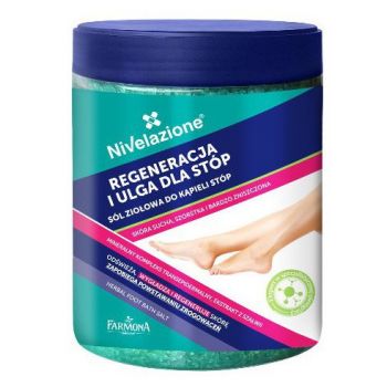 Sais de banho para pés com ervas da nivelazione