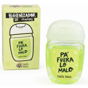Desinfetante de mãos para remover o mal