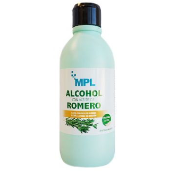 Álcool com óleo de alecrim
