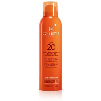 Spray de bronzeamento hidratante