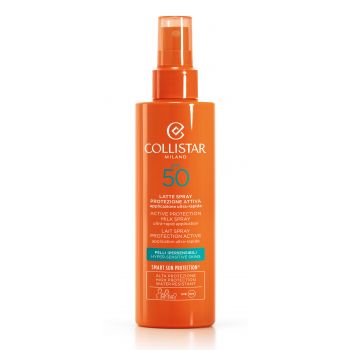 Proteção ativa de leite de pele spray hipersensível