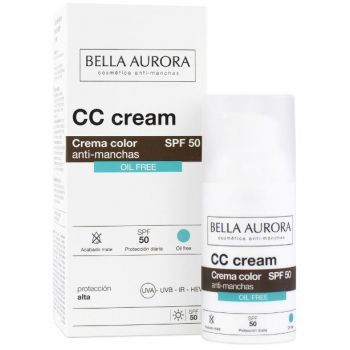 Creme Corantes Anti-Manchas SPF 50+ Sem Óleo