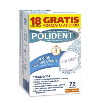 Pastilhas de limpeza dentária