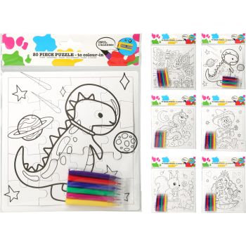 Puzzle para colorir