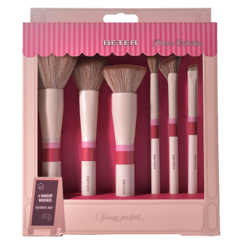 Set 6 pincéis de maquilhagem da coleção Plaisirs