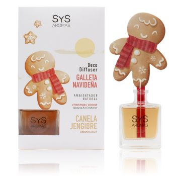Difusor ambientador de canela e gengibre