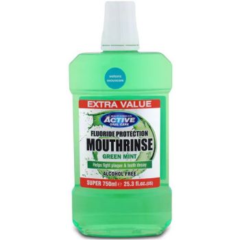 Enxaguatório bucal Active Oral Care com Menta Verde