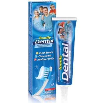 Pasta de dente de proteção de cavidade