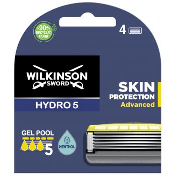 Lâminas de barbear hydro 5 Sensitive