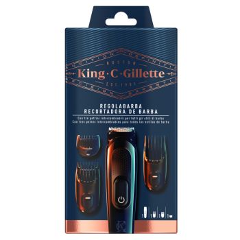 Gillette King C. Kit de Aparador de Barba