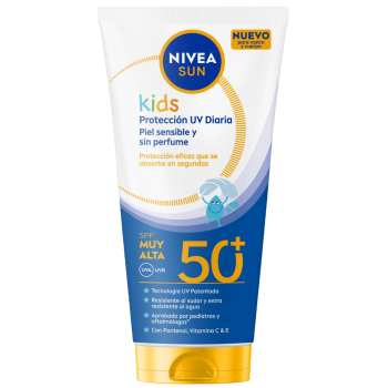 Protetor solar para crianças rosto e corpo SPF50+