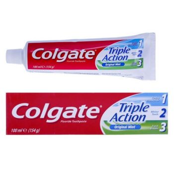Pasta de Dentes Tripla Ação