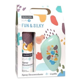Spray desembaraçador para crianças + escova desembaraçadora