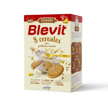 Blevit Superfibra 8 Cereais e biscoitos