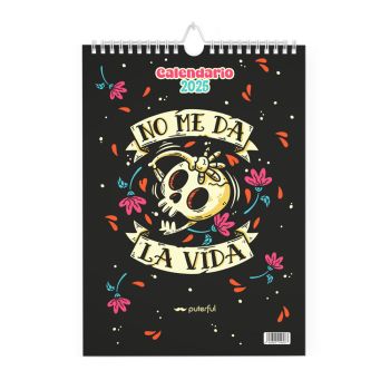  Calendário de Parede 2025 No me da la vida (Não tenho tempo para nada)