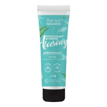 Creme desodorizante para os pés de Aloé Vera