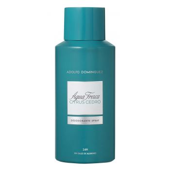 Adolfo Dominguez Spray Desodorizante Agua Fresca Citrus Cedar para homem