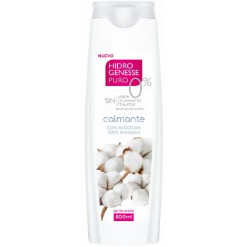 Gel de banho Hidrogenesse Pure Algodón