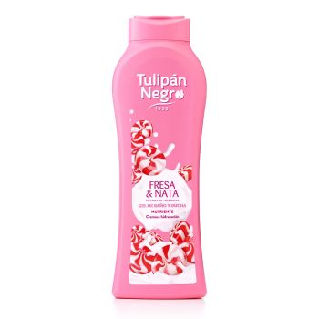 Gel de banho e banho de Fresa e creme Kiss