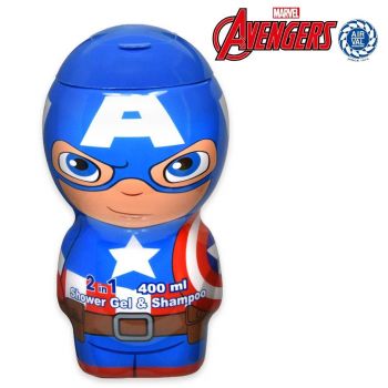 Gel & Shampoo Capitão América 2D