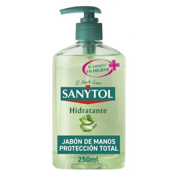 Sabonete hidratante anti-bacteriano para as mãos