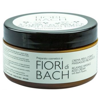 Creme de massagem relaxante à base de flores de bach