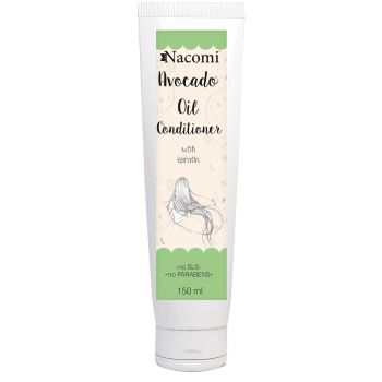 Óleo de abacate com condicionador keratin